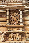 Khajuraho - the Lakshmana temple, lord Ganesh